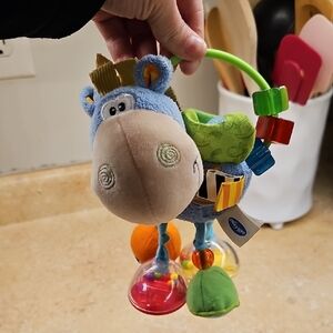 Baby Colorful Plush Rattle Activity Toy